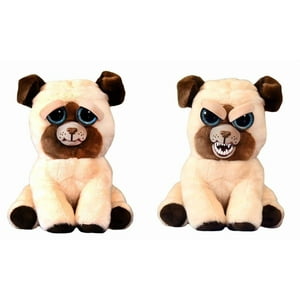 Peluche Feisty Pets Perro Pug Manny 8,5 Cm