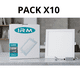 thumbnail image 2 of Pack X10 Foco Panel Plafón Led 18w Embutido Cuadrado Luz Frio, 2 of 4