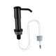 thumbnail image 4 of Dispensador De Jabón Para Fregadero Integrado Con Kits De Tubos De Extensión Para Baño, Recipiente De Bricolaje, Color Negro, 4 of 5
