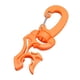 thumbnail image 3 of Clip De Soporte De Manguera De Buceo Gancho De Seguridad Clip De Soporte De Manguera BCD Doble Equipo De Equipo Naranja, 3 of 4