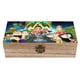 thumbnail image 1 of Phineas y Ferb Caja Organizadora de Madera Rústica - Caja Decorativa Multifuncional para Escritorio, Hogar, Oficina, Joyas y Manualidades, 1 of 6