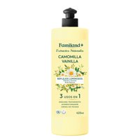 Crema De Peinar Tratamiento Capilares 3 En 1, Camomilla Vainilla 420 Ml Familand