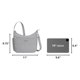 thumbnail image 3 of Bolso Bandolera Mediano Travelon Roam Antirrobo de Nylon, 3 of 9