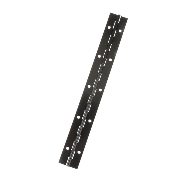 Bisagra de piano, bisagra de puerta de gabinete plegable con orificios, bisagra continua de acero inoxidable para muebles de carpintería, piano, cajas 250x30x1mm