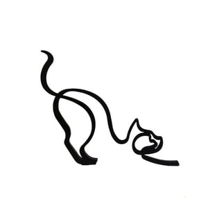 Genérico - Figura Escultura Gato Decoración