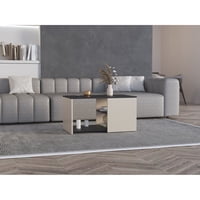 Tuhome - Mesa Centro Adel 80X45X42,1 Cm Capri Y Wengue