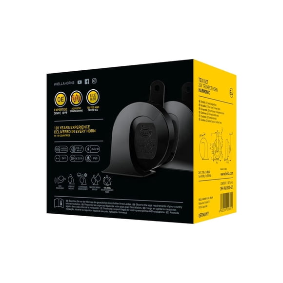 Kit De Trompeta 940800821 Negro 24 V Bx (ajuste Universal)