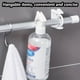 thumbnail image 2 of 2pcs Steering Rings / 2pcs Steering Rings + 1pc Telescopic Rob, Multifunctional Rotatable Ring Hooks, Free-Punching Strong Adhesive Sticky Hook, Towel Rod, Fixed Bracket, Telescopic Rod, Curtain Rod H, 2 of 4