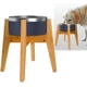 thumbnail image 1 of Soporte de bambú para perros ZPirates, ajustable, 30 cm de altura, 1 of 9