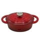 thumbnail image 2 of Cacerola Roja 24 Cms. Oval, 2 of 2