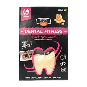 Zupet - Snack Gatos Qchef Dental Fitness Granulado