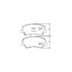 thumbnail image 1 of Pastillas de freno delanteras PP1051 Hyundai Accent, 1 of 2