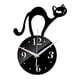 thumbnail image 2 of Gato Creativo Relojes De Pared Espejo Irregular Minimalista Para Decoración Del Hogar Cocina, 2 of 5