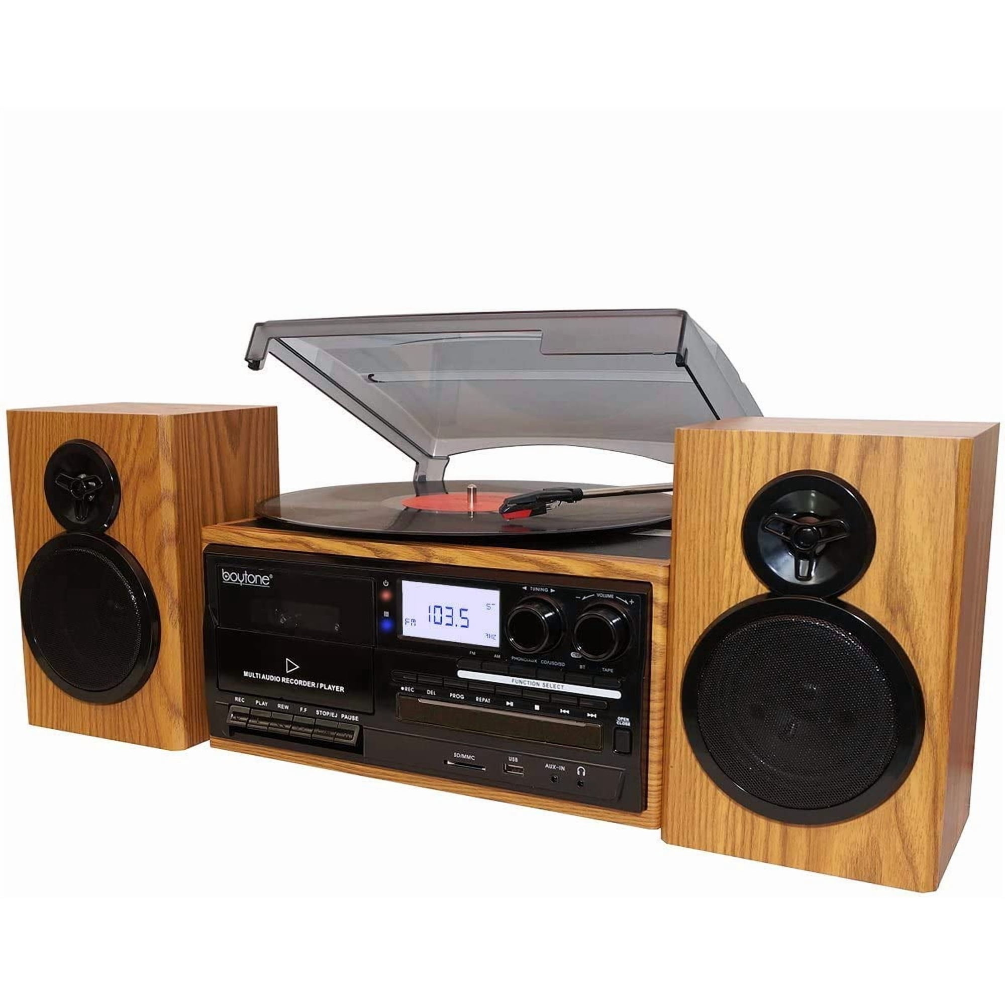 Reproductor De Cd Bluetooth Boytone Bt-28spw