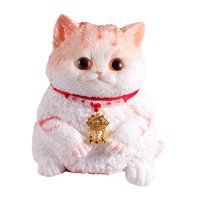 Bothyi - Precioso Juguete Sensorial De Simulación De Gato Para Niños Y Adultos, Ideal Como Regalo. Gato Naranja.