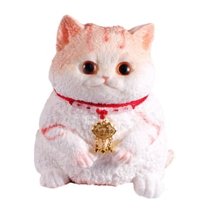 Bothyi - Precioso Juguete Sensorial De Simulación De Gato Para Niños Y Adultos, Ideal Como Regalo. Gato Naranja.