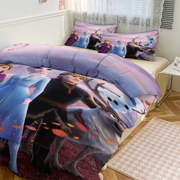 Frozen 'Magical Winter' Kids Twin Bedding Set Girls And Boys