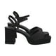 thumbnail image 3 of Sandalia Mujer Negro Tiza Police, 3 of 5