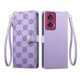 thumbnail image 1 of Funda Billetera con Cierre para [Motorola Moto Edge 50 Fusion] con Tarjetero, Soporte y Correa de ManoMorado, 1 of 5