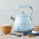 thumbnail image 2 of Hervidor de Cocina Smeg 2,3 L Azul Pastel Acero Inoxidable, 2 of 9