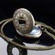 thumbnail image 5 of Reloj de bolsillo Tiong 4,5 cm con números romanos + 2 cadenas, 5 of 9