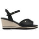 thumbnail image 1 of Sandalia Mujer Anabela Alice Negro/Almendra Piccadilly, 1 of 3