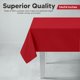 thumbnail image 2 of Mantel Utopia Kitchen 2 piezas rojo 137 x 137 cm poliéster, 2 of 9