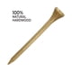 thumbnail image 4 of Camiseta de golf PrideSports PRIDE GOLF TEE, bolsa de 50 unidades, natural, 4 of 9