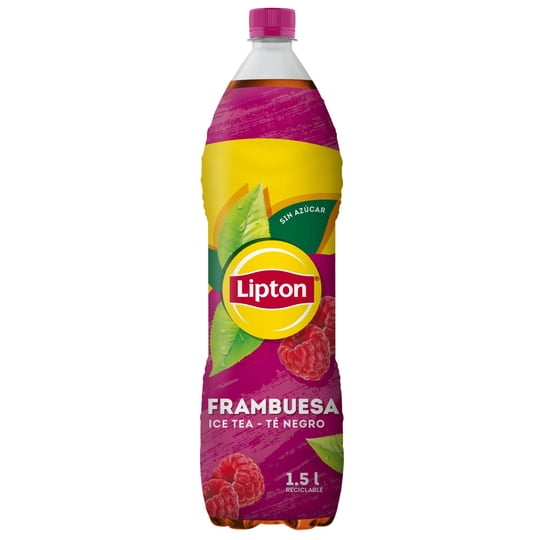 Té Helado Frambuesa Botella 1.5 L Lipton