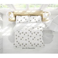Milsleep - 3D Cartoon Animal Paws Pattern Quilt Cover Set Bedding Set Duvet Cover