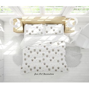 Milsleep - 3D Cartoon Animal Paws Pattern Quilt Cover Set Bedding Set Duvet Cover