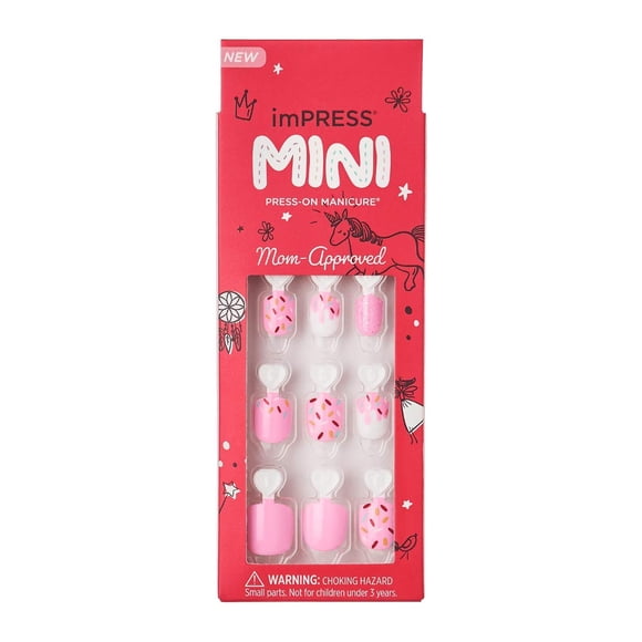 Presiona las uñas KISS Impress No Glue Mani «Super Duper» para niños