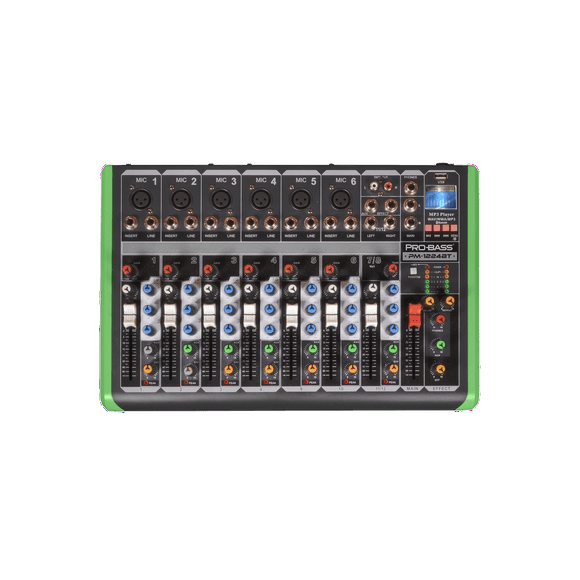 Mixer Analogo Probass PM-1224BT