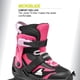 thumbnail image 3 of Patinaje en línea Microblade para niños rosa/negro, 3 of 6