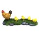 thumbnail image 5 of Bonitas Estatuas De Jardín En Miniatura, Escultura De Gallina Y Sus Bebés Para Decoración, 5 of 5