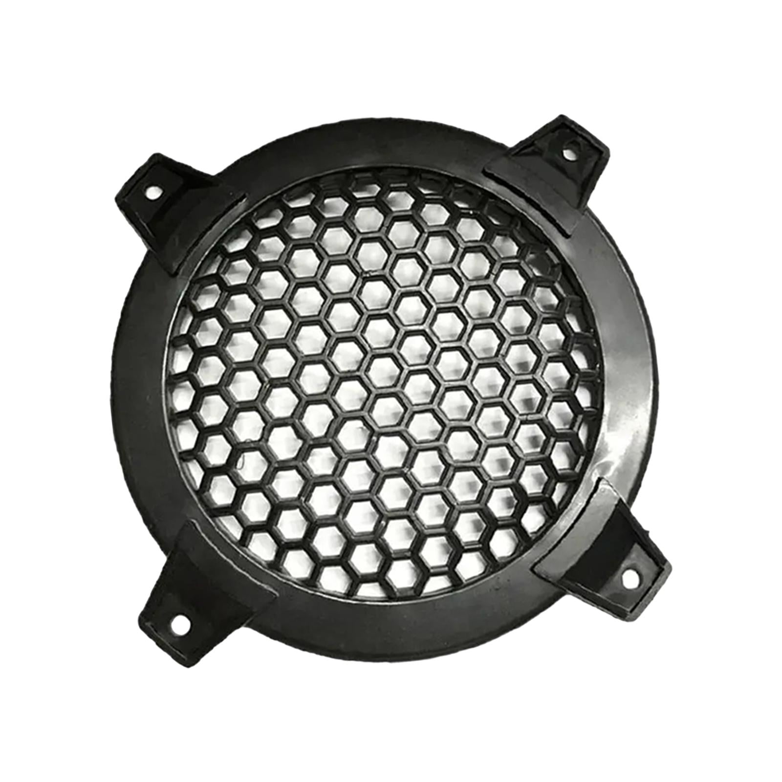 Bothyi - Cubierta De Parrilla Para Altavoz De Coche, Protector De Altavoz Negro, Malla De Repuesto, Parrilla De Subwoofer De 8 Pulgadas