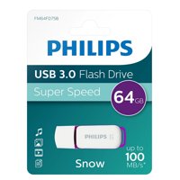 Pendrive 64Gb Philips Snow Usb 3.0 Fm64Fd75B - Ps
