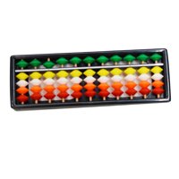 Magideal - Ábaco Con Calculadora De Cuentas De Colores, Herramienta De Conteo Para Niños, Juguete Montessori, Juguete Aritmético Educativo, Ayuda Para El Aprendi 11 Dígitos