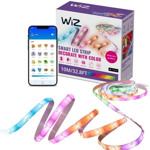 Wiz Connected - Tira De Luces Led De 10 M Que Fluye Multicolor Inteligente
