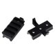 thumbnail image 4 of Accesorio Táctico Rápido Para Casco, Adaptador Picatinny Con Hebilla ABS, Color Negro, 4 of 5