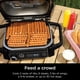 thumbnail image 5 of Parrilla y ahumador para exteriores Ninja OG701 Woodfire 7 en 1, color rojo, 5 of 9