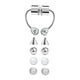 thumbnail image 4 of Anillos De Nariz De Acero Inoxidable Aro Anillo De Herradura Clip De Nariz Para Mujeres, Niñas, Hombres, Estilo B, 4 of 5