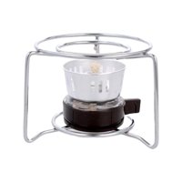 Ioensy - Lámpara De Alcohol Con Mecha De Lámpara, Ligera, Desmontable Para Estufa De Alcohol, Barbacoa Con Rejilla