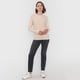 thumbnail image 4 of Sweater Mujer Cerrado Trenzado Ecru Corona, 4 of 5
