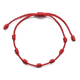 thumbnail image 1 of Pack 2 pulseras hilo rojo 7 nudos protección, 1 of 3