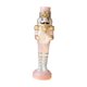 thumbnail image 2 of Figura De Cascanueces De Navidad, Adorno De Escritorio Luminoso Para Fiestas De Oficina, Festivales, Base Rosa Claro Peque?a, 2 of 5