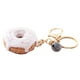 thumbnail image 1 of Llavero con forma de donut de lana, colgante para bolso de coche, llavero para mujer, 1 of 5