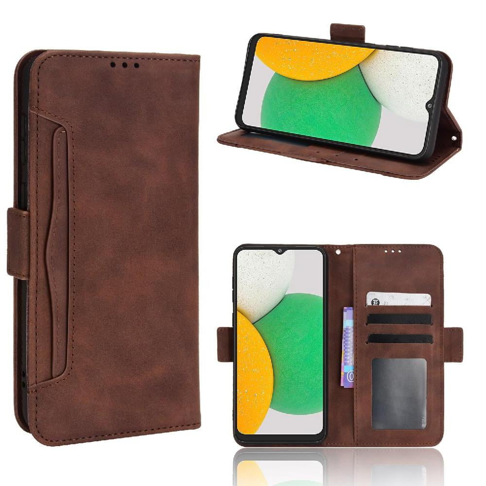 Foxdock - Funda Cartera Magnética Para Samsung Galaxy A03 Core- Tarjetero Desmontable, Cuero Pu, Soporte