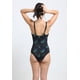 thumbnail image 3 of Enterito De Una Pieza Estampado Negro M, 3 of 3