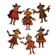 thumbnail image 1 of Banderines De Madera Para Decoración De Halloween, Para La Repisa De La Chimenea De La Oficina O Las Fiestas., 1 of 5